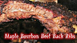 Maple Bourbon Beef Back Ribs BBQ
