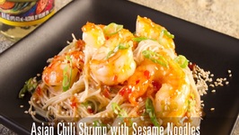 Asian Chili Shrimp With Sesame Noodles