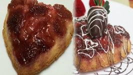 Sexy Dessert for Romantic Moment - Strawberry Upside Down Cake Valentine