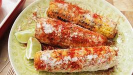 How To Make Coconut And Parmesan Rubbed Sweetcorn