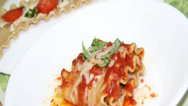 Quick Lasagna Roll ups for Single, Bachelors or for Lunch Box  Tomato Basil Lasagna Roll Ups