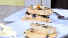 Conscious Living - Gluten Free Blueberry Pancakes
