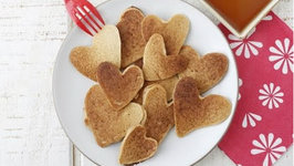 Heart Shaped Pancakes - Easy Valentine's Day Breakfast