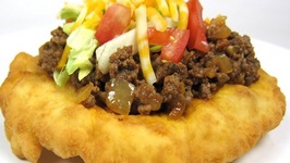 Homemade Indian Tacos And Indian Frybread