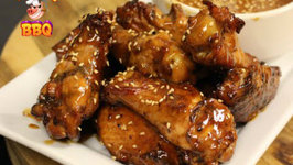 Super Bowl - Peanut Butter and Jelly Chicken Wings