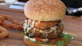 Buffalo Blue Burger Recipe- On the Weber