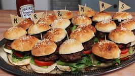 How To Make Mini Gourmet Burgers For Your Wedding Reception