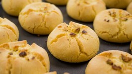 Nankhatai Recipe - Easy Eggless Nan khatai Biscuit / Indian Cookies / Indian Bakery Recipes 