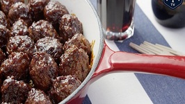 Stout Meatballs with Beer BBQ Sauce Recipe