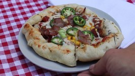 Bacon Encrusted BBQ Pizza