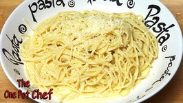 Creamy Lemon Spaghetti  One Pot Chef
