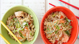 Shrimp UnFried Rice - Healthy Dinner