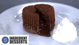Chocolate Lava Cakes - 5 Ingredient Desserts