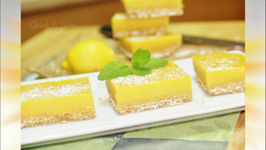 Lemon Bars or Lemon Squares - No Bake - No Egg