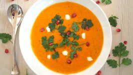 Soup Recipe- Moroccan Spiced Butternut Squash Soup
