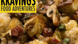 Easy Chicken Liver and Mushroom Stuffing