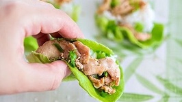 Chicken Bulgogi Lettuce Wraps - Super Quick Dinner