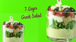 Quick & Healthy Seven Layer Greek Salad 