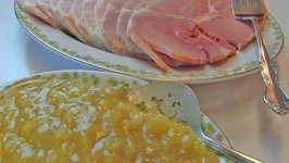 Betty's Baked Country Ham with Brown Sugar-Pineapple Sauce- Christmas