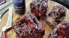 Slow Smoked Beef Short Ribs - Featuring NotKetchup Dipping Sauce