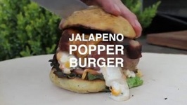 Jalapeno Popper Bacon Burger
