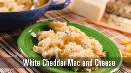 90 Second White Cheddar Mac And Cheese