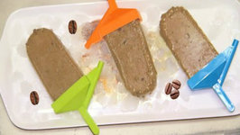 Coffee Chocolate Chip Popsicles - Dairy and Sugar Free