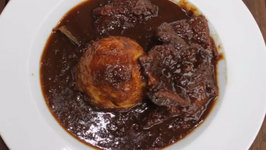 Dutch Oven Entrana Sweet and Sour Aka Sauerbraten Goulash - English Grill and BBQ-Recipe