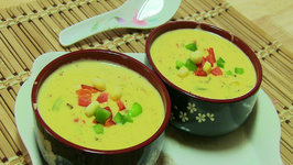 Cheesy Corn Soup - Quick and Easy