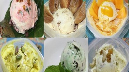 7 Indian Ice Cream Recipes - Flavors- Pan, Chikoo, Mango, Badam Anjir, Pudina And Kesar Pista