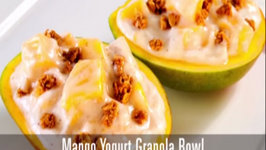 Mango Yogurt Bowls