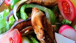 Chicken Fajita Salad - Healthy Dinner