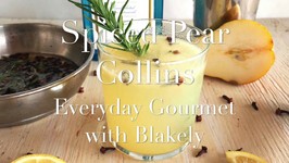 Cocktail Recipe-Spiced Pear Collins