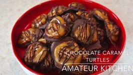 How to Make Chocolate Caramel Turtles