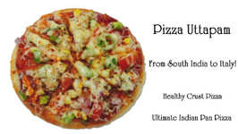 Pizza Uttapam - Healthy Pizza - Alternative to the Pizza