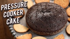 How To Make Pressure Cooker Cake - Marie Biscuit Cake - Easy Cake Recipe - Dessert By Ruchi Bharani