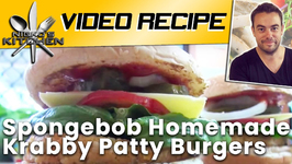 Spongebob Homemade Krabby Patty Burgers