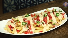 Nacho Fries / Cheesy Salsa French Fries Recipe / Cheese And Salsa With McCain French Fries / Upasana