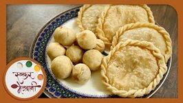 Puran Puri And Puran Vade - Holi Special - Maharashtrian Sweet Recipe By Archana in Marathi