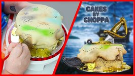 Pirate Map Cake (How To)