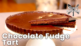 Chocolate Fudge Tart / Gluten Free - Dairy Free / Keto Dessert