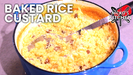 Baked Rice Custard