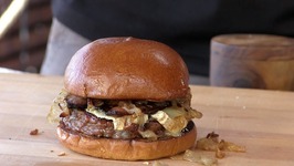 Sacré Bleu Burger - Copycat Recipe - Holy Cow