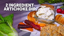 Two Ingredient Easy Homemade Artichoke Dip Recipe 6 - 12 Days of Vlogmas 2017