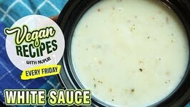 Vegan White Sauce Recipe-How To Make White Sauce At Home-Vegan Dip Recipe
