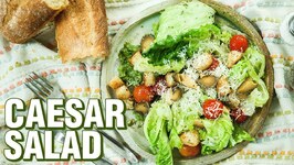 Caesar Salad Recipe The Best Caesar Salad At Home Salad Recipes Rishim Sachdeva