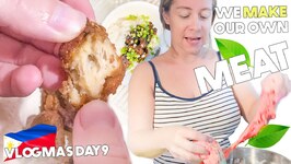 Making MEAT With 2 INGREDIENTS - Philippines VEGAN CHICKEN - Vlogmas Day 9