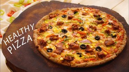 Multigrain Pizza - Healthy Atta Pizza Dough, Sauce