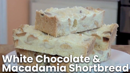 White Chocolate And Macadamia Shortbread