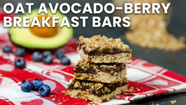 Oat Avocado-Berry Breakfast Bars